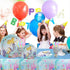 Mermaid Theme Birthday Party Tableware Package (#Type F)